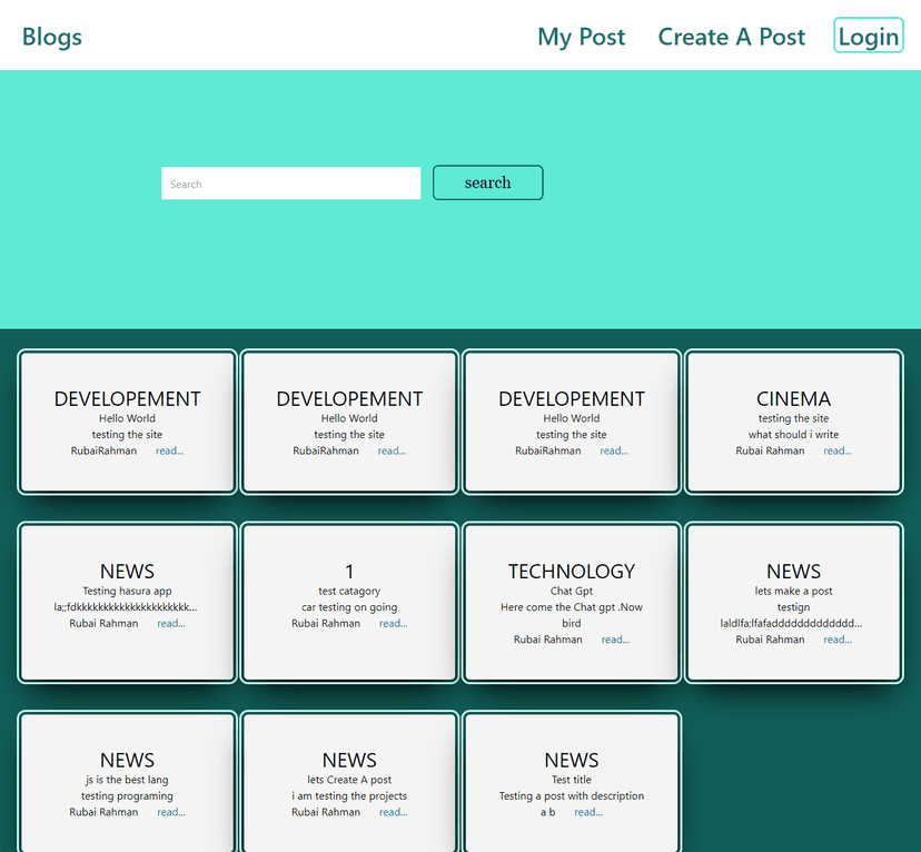 Blog Site